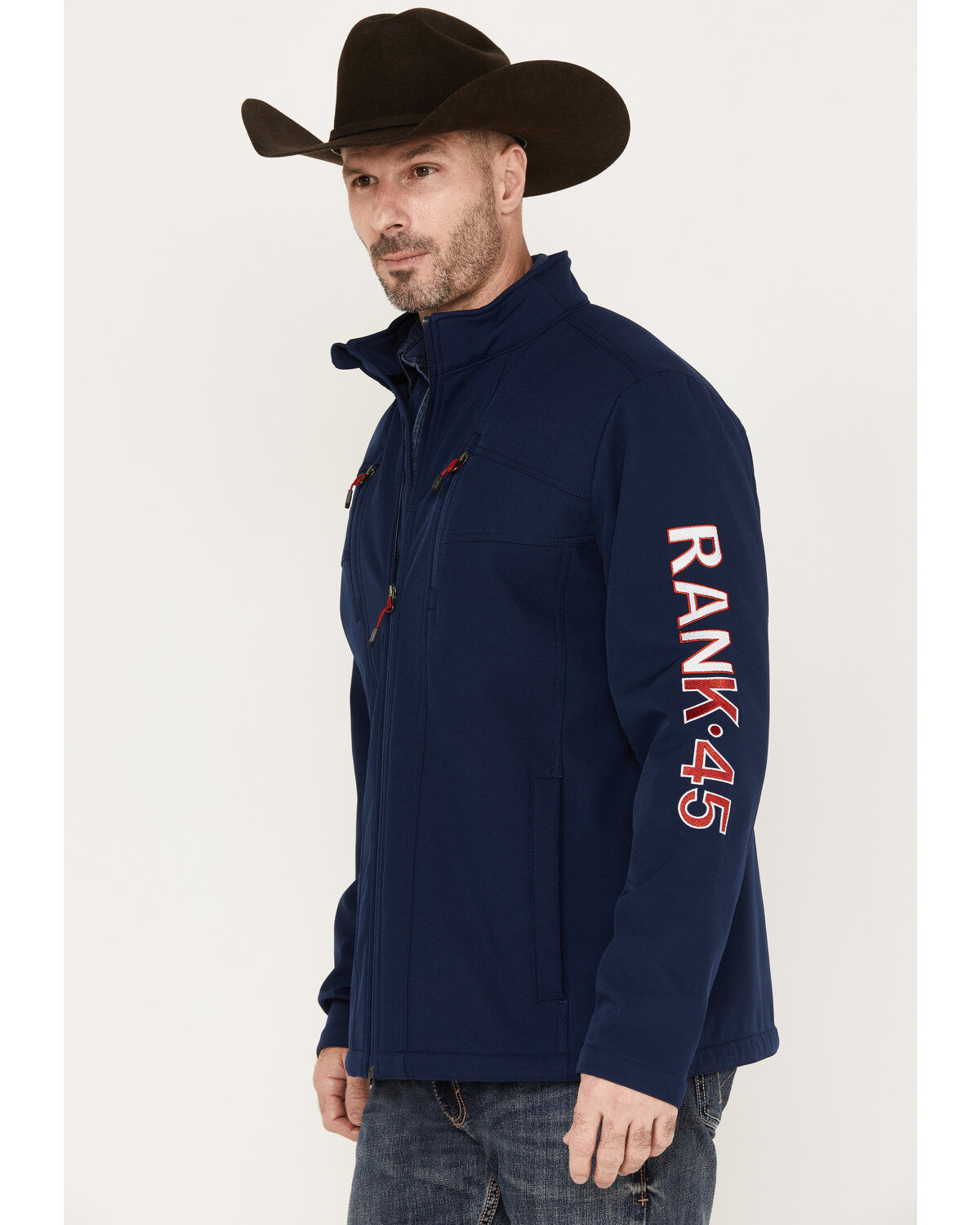 Men's RANK 45 Arlington Embroidered Softshell Jacket