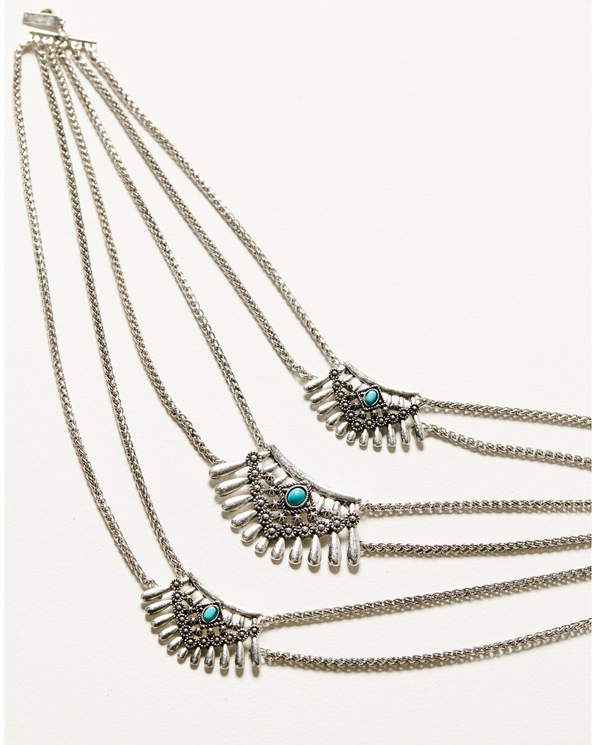 Women's Silver Idyllwind Multi-Strand Montgomery Necklace