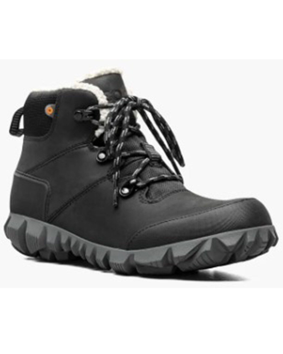 Women's Bogs Arcata Urban Leather Mid Winter Boots - Round Toe