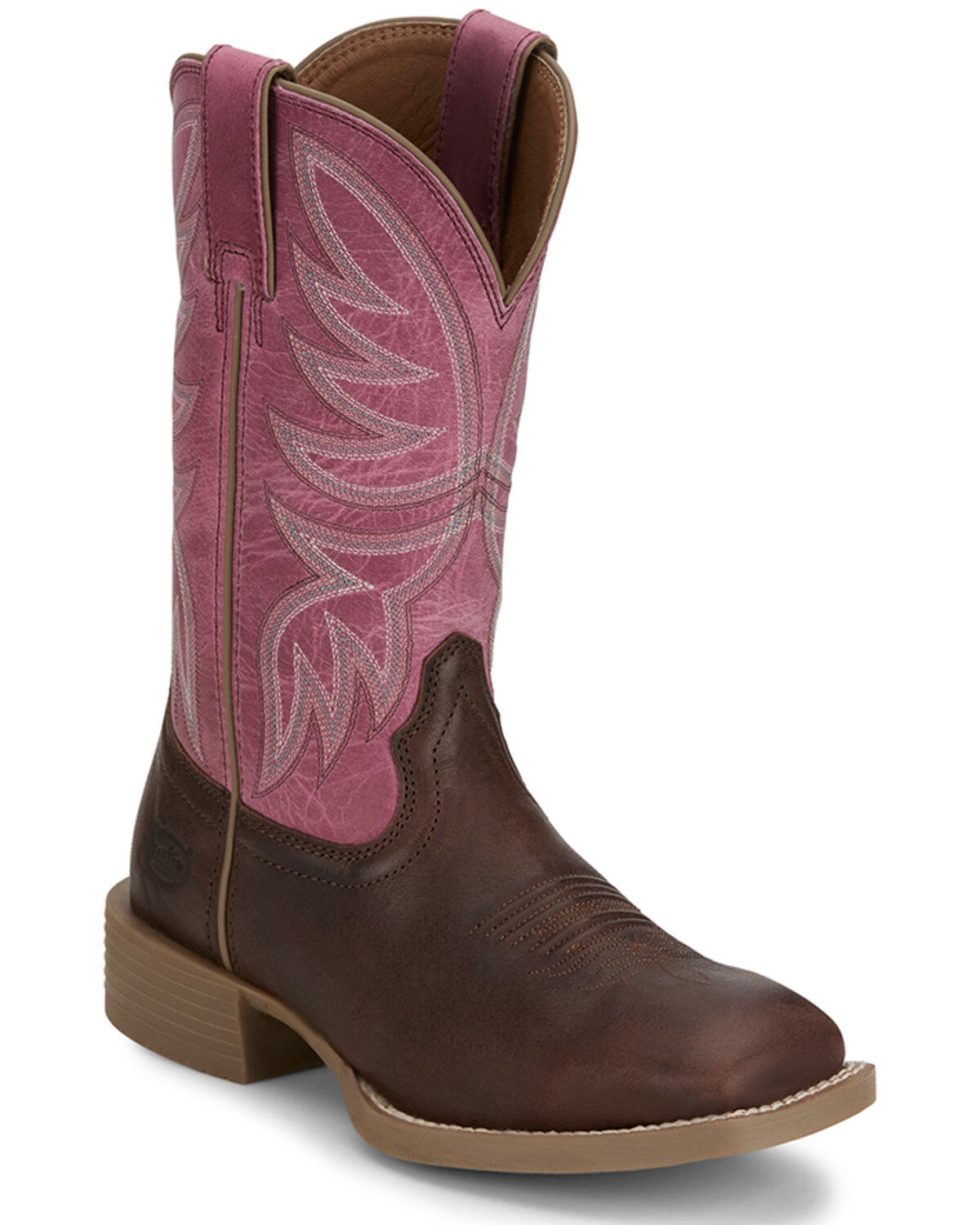 Women's Justin Demeter Performance Western Boots - Broad Square Toe