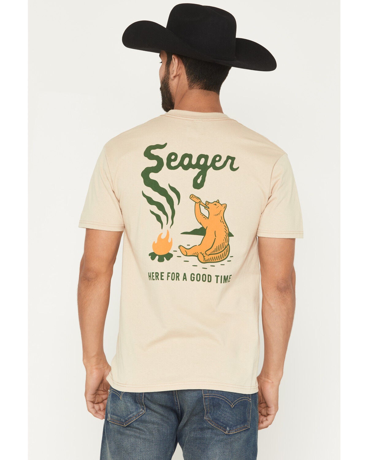 Men's Seager Smokey Short Sleeve Graphic T-Shirt