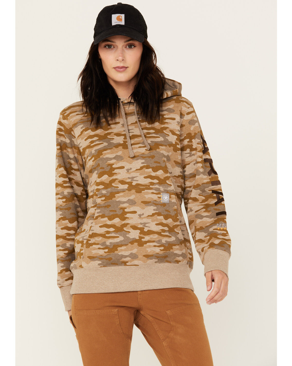 Women's Ariat Rebar Graphic Printed Work Hoodie