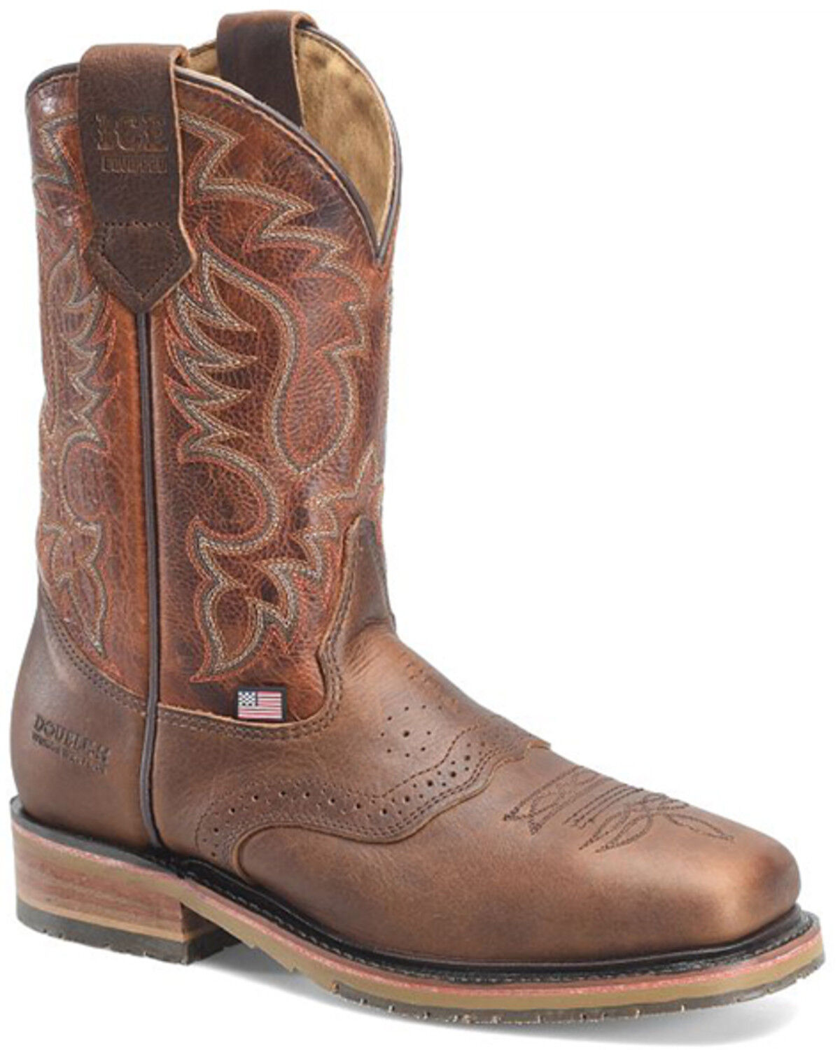 Men's Double H Cody Pull-On Work Boots - Steel Toe