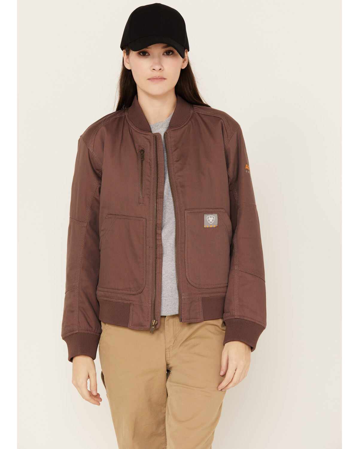 Women's Ariat Rebar Duracanvas Bomber Jacket