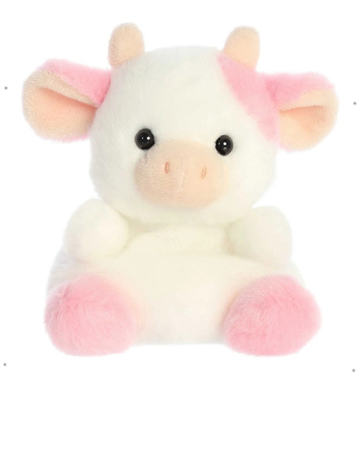 Aurora 5" Strawberry Cow Palm Pals Plush Toy