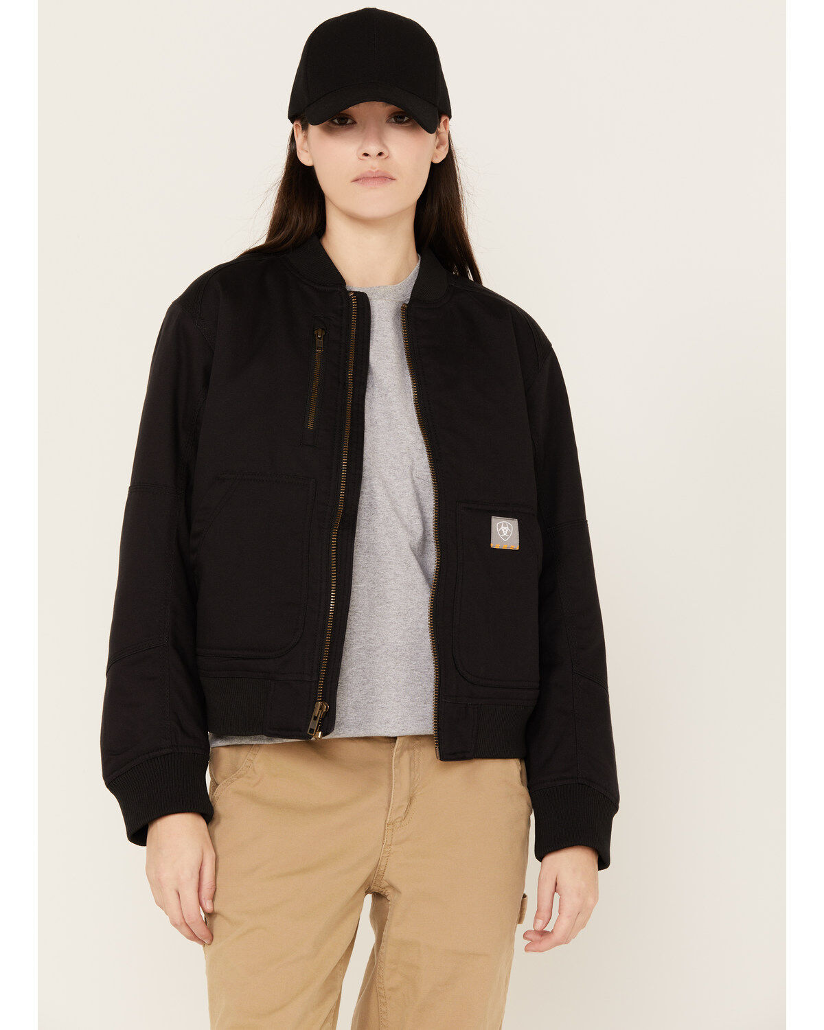 Women's Ariat Rebar Duracanvas Bomber Jacket