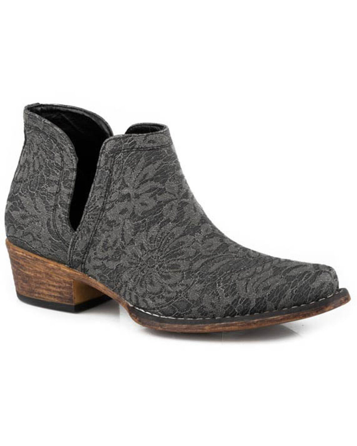 Women's Roper Ava Lace Western Booties - Snip Toe