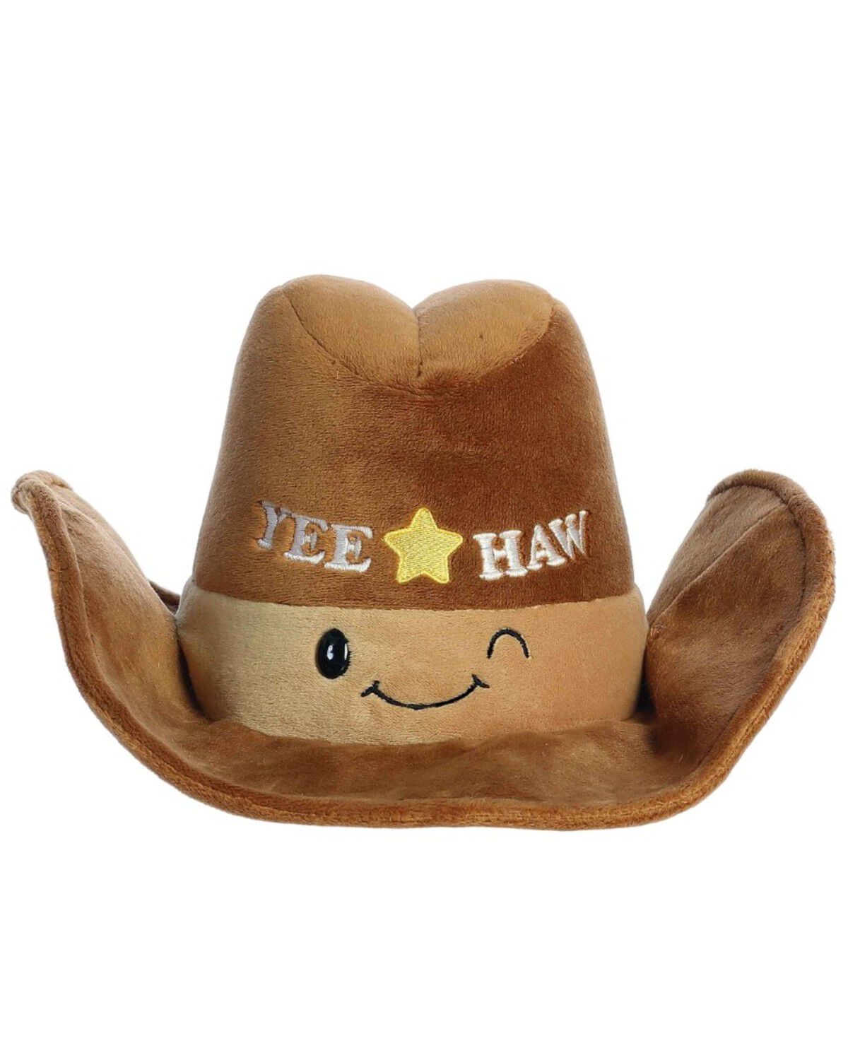 Aurora 11" Yee Haw Cowboy Hat JUST SAYIN' Plush Toy
