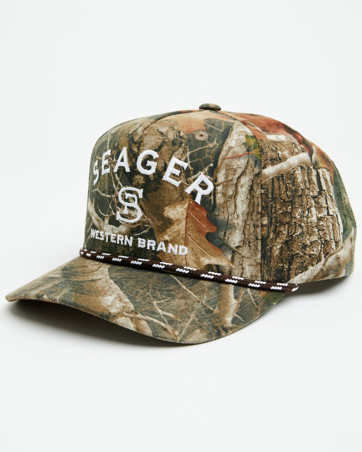 Men's Seager Camo Printed Branded Ball Cap