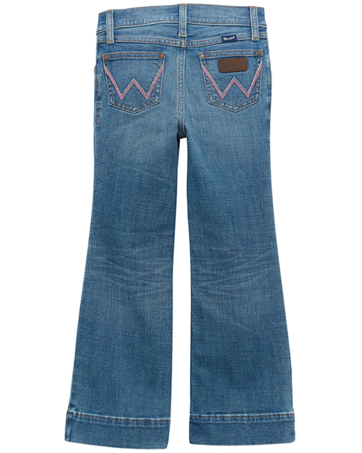 Girls' Wrangler Medium Wash Nala Trouser Stretch Denim Jeans