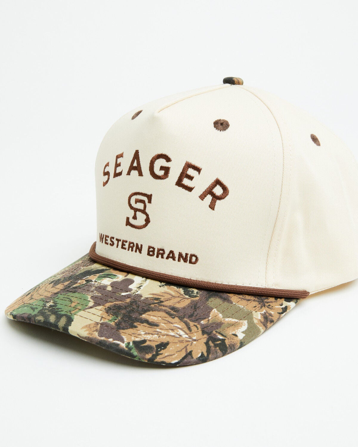 Men's Seager Camo Branded Snapback
