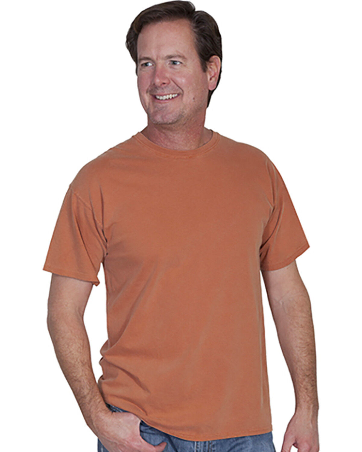 Men's Scully Basic Crew Neck Short Sleeve T-Shirt