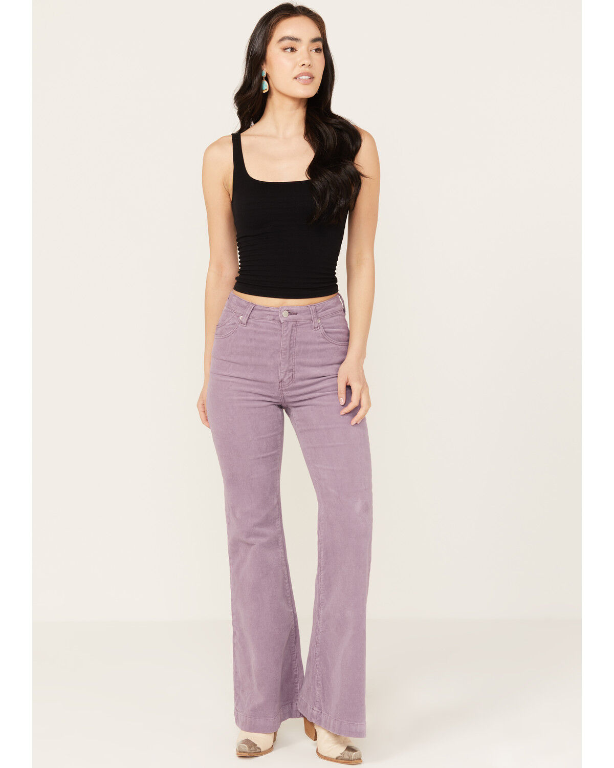 Women's Rolla's East Coast High Rise Corduroy Flare Pants