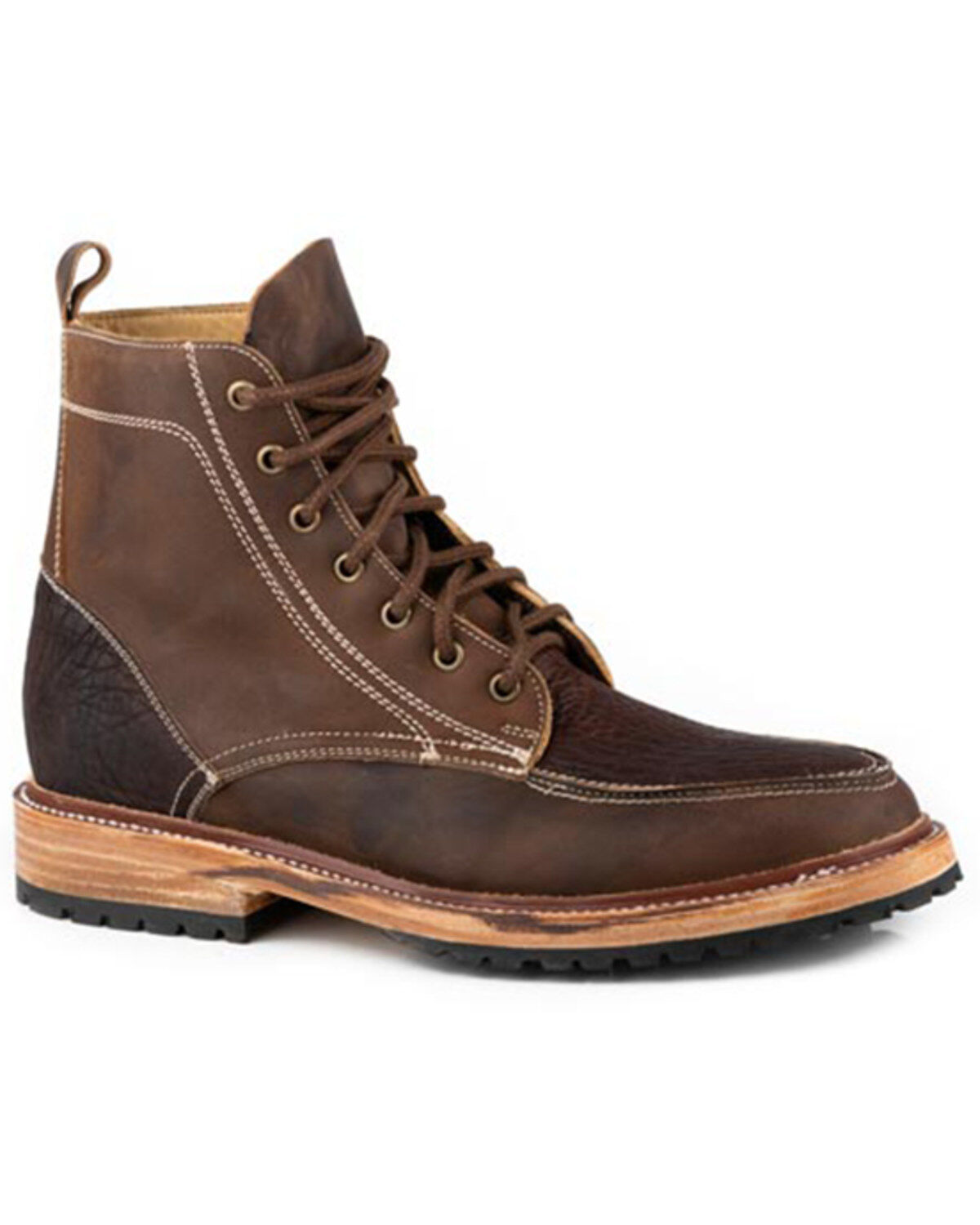 Men's Stetson Chukkah Casual Boots - Moc Toe