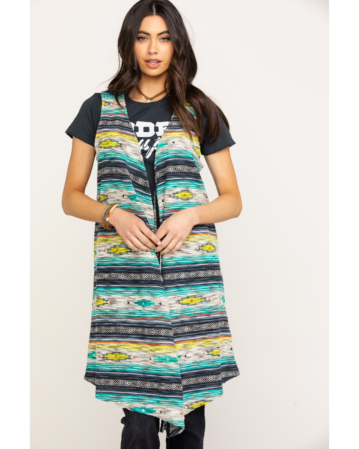 Women's Ariat Joshua Tree Striped Vest