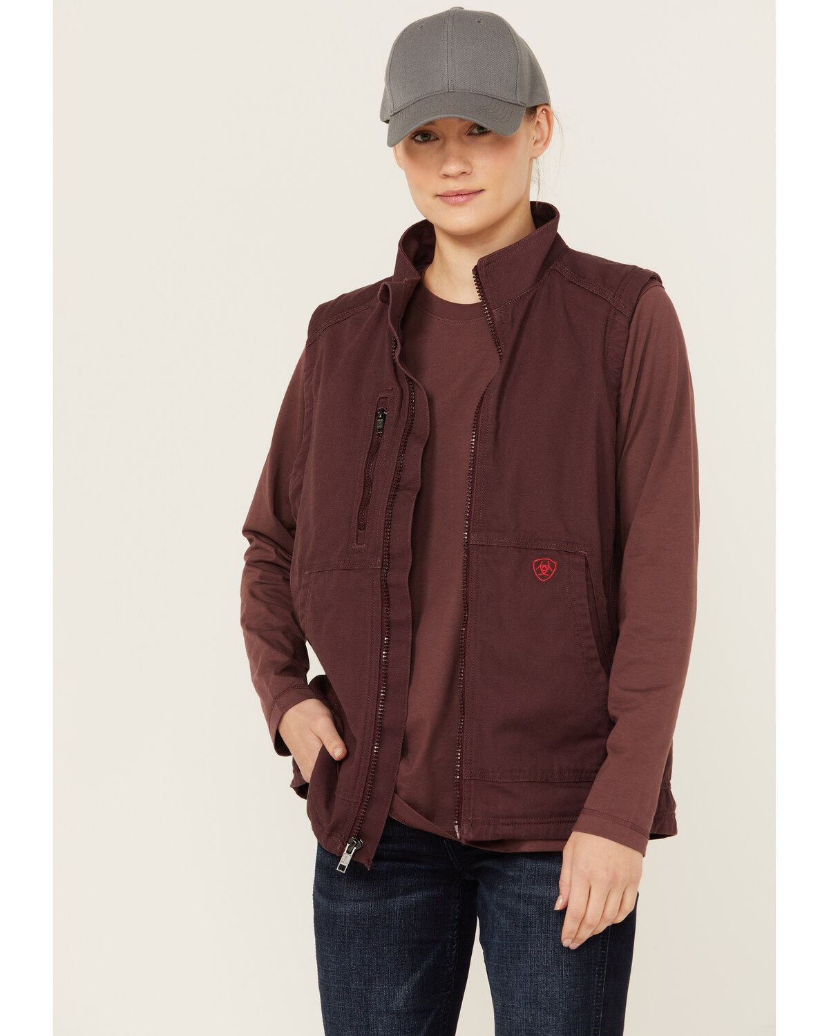 Women's Ariat FR DuraLight Stretch Canvas Vest