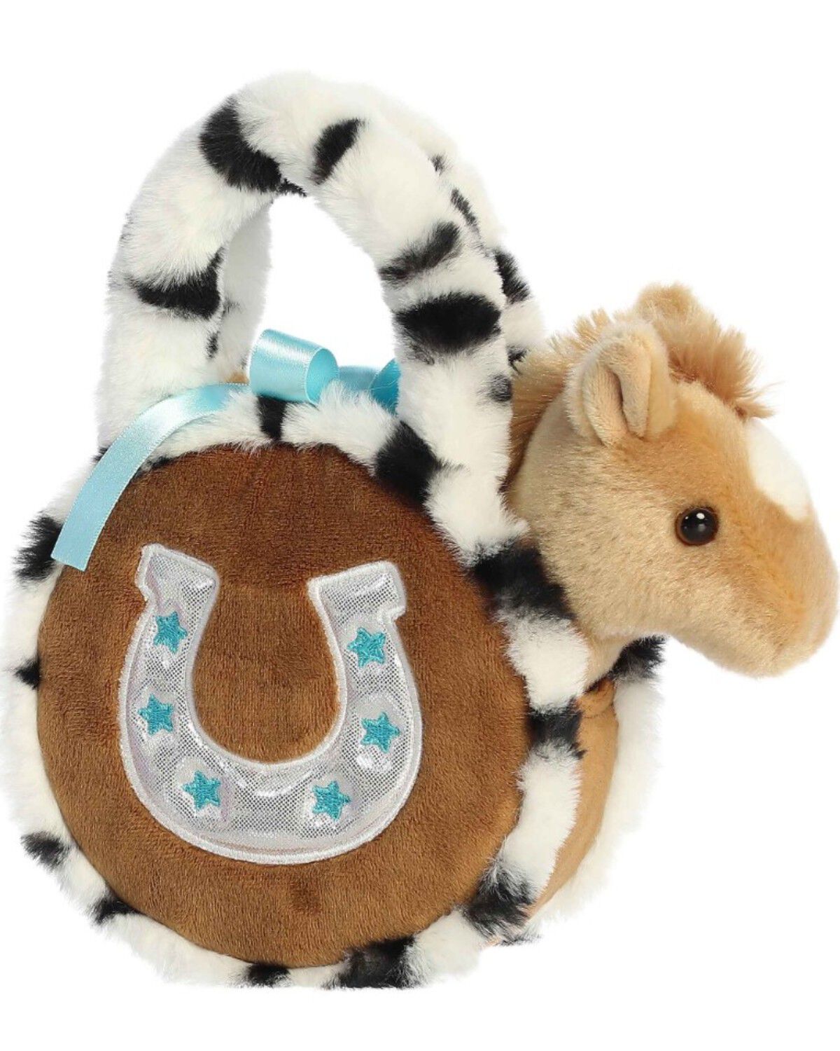 Aurora 7" Appaloosa Horseshoe Fancy Pals Plush Toy