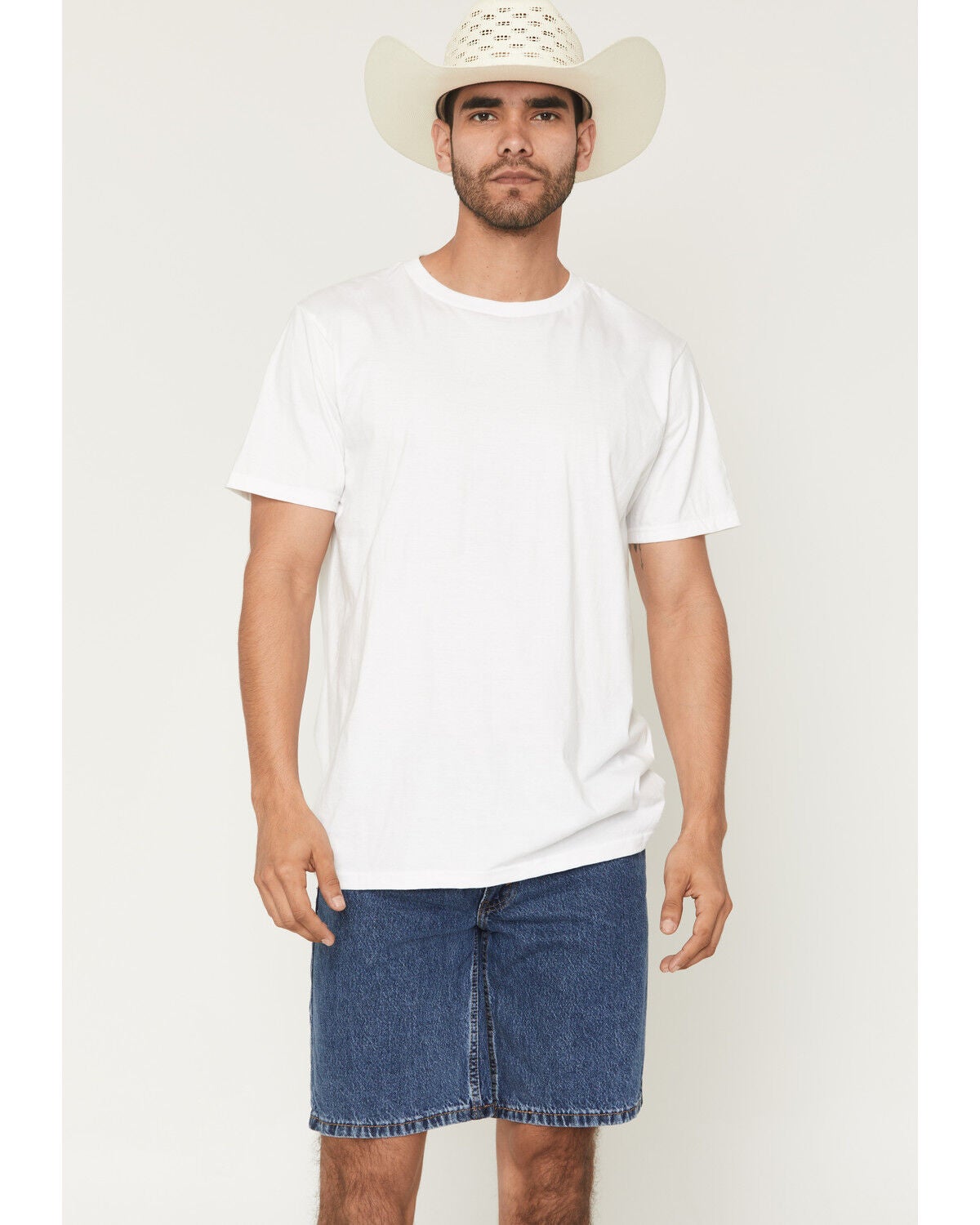 Men's Levi's 454 Song of the Year 10" Dark Wash Relaxed Rigid Denim Sh