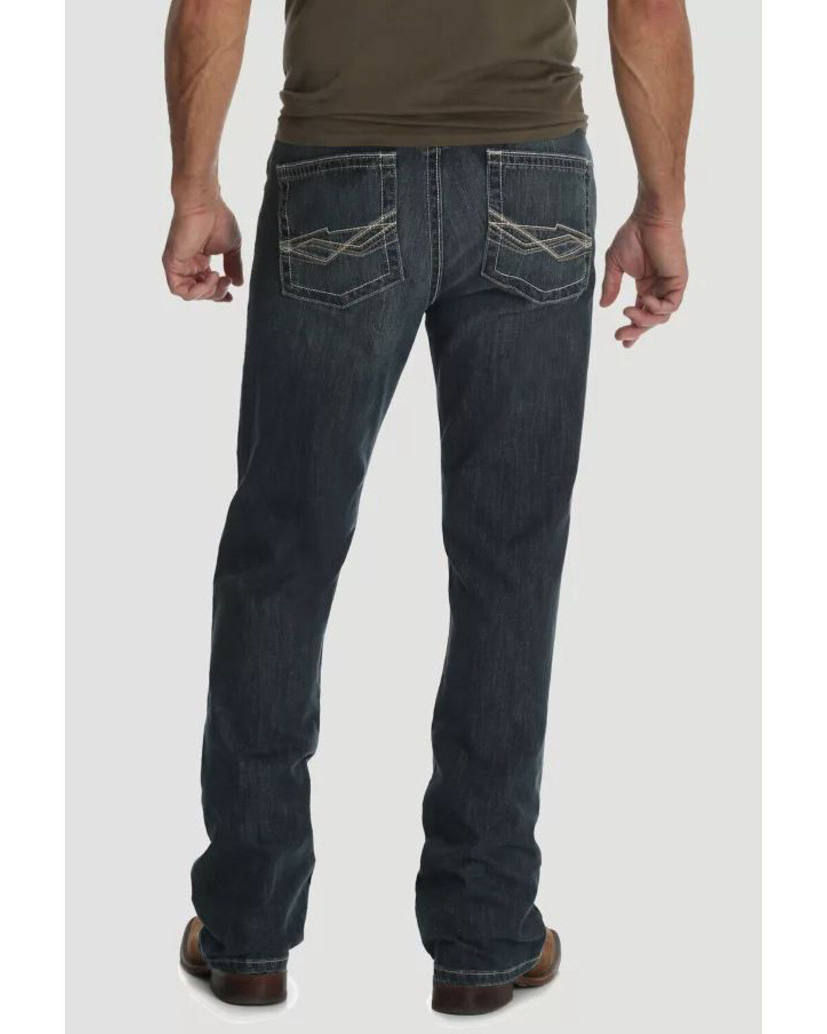Men's Wrangler 20X No. 42 Glasgow Vintage Stretch Slim Bootcut Jeans