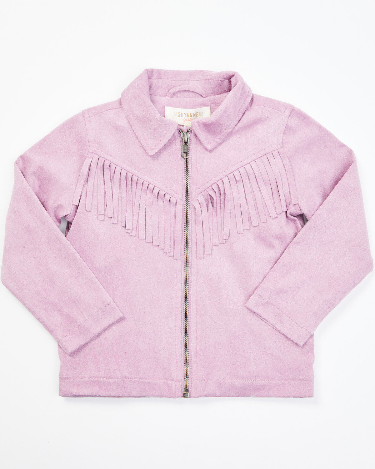 Girls' Shyanne Toddler Faux Suede Fringe Jacket