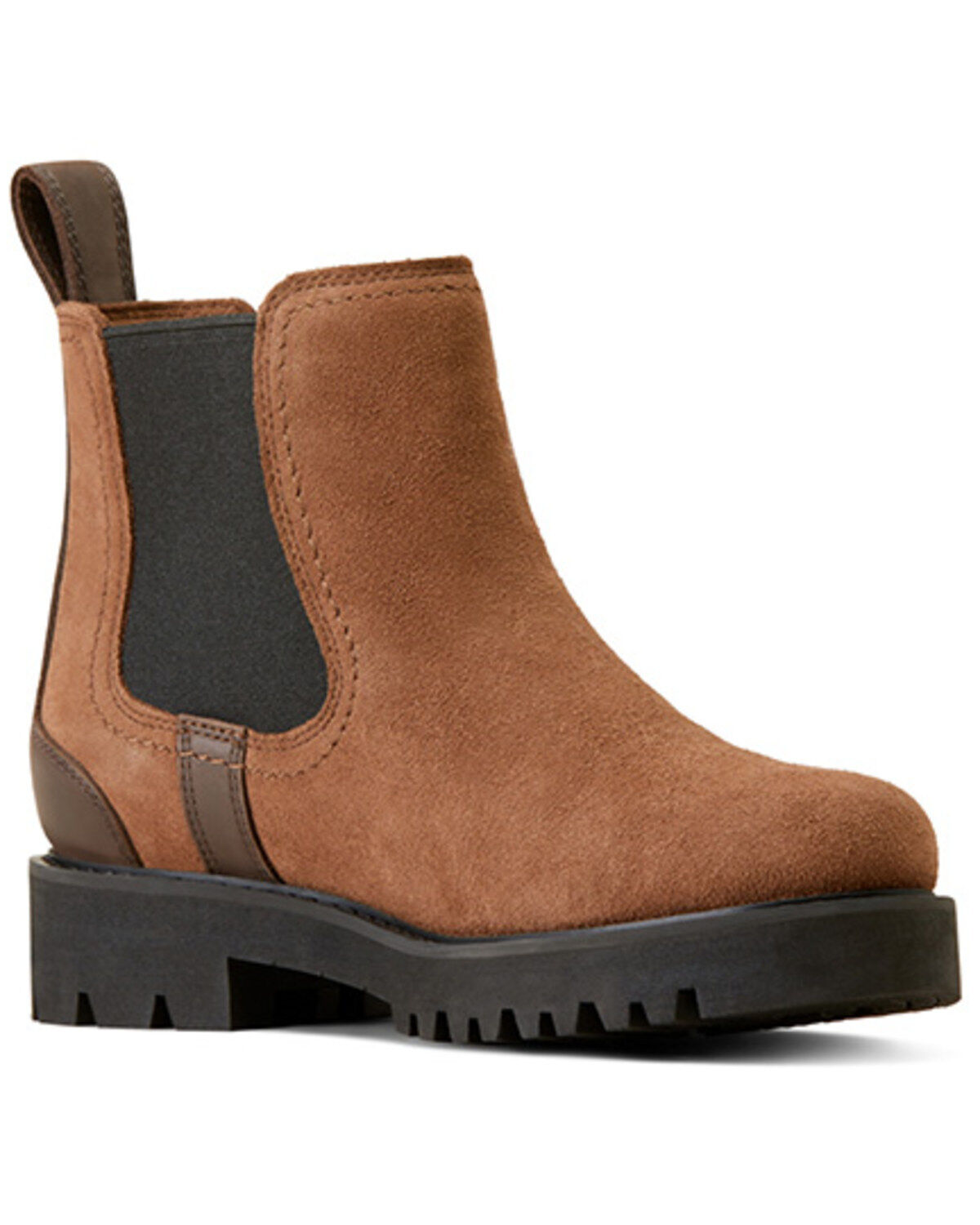 Women's Ariat Wexford Lug Waterproof Chelsea Boots - Round Toe