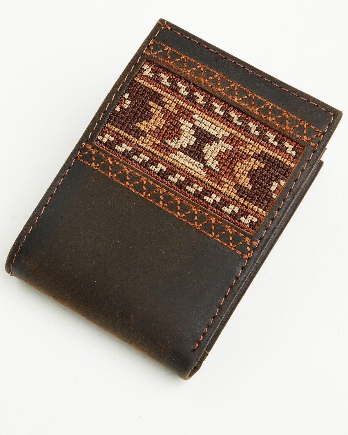 Men's Cody James Southwestern Bifold Leather Wallet