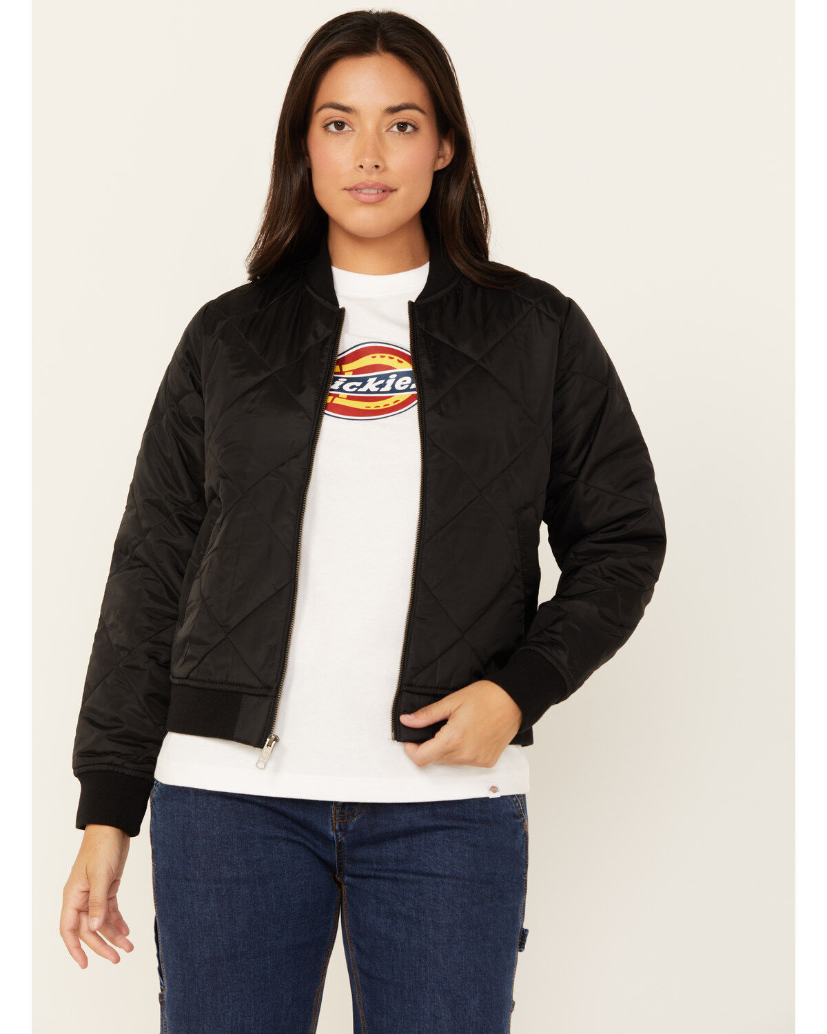 Women's Dickies Quilted Bomber Jacket