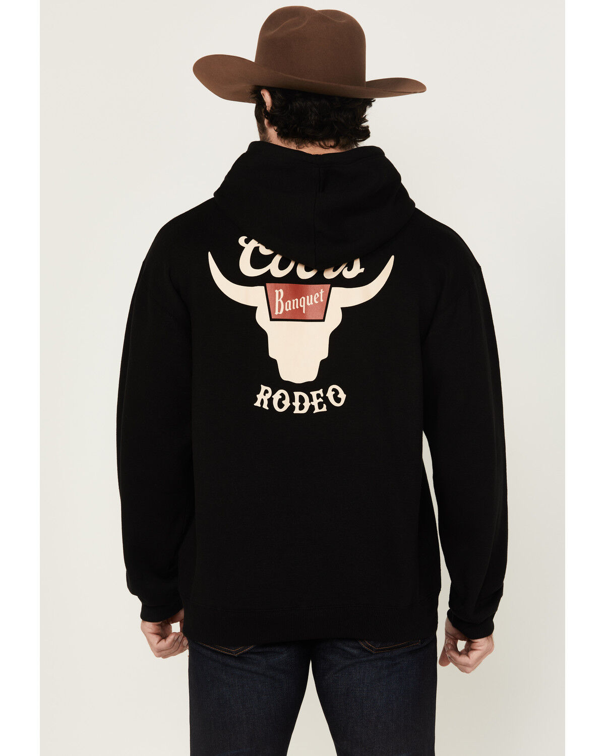 Men's Coors Boot Barn Exclusive Coors Rodeo Steer Head Hooded Sweatshi