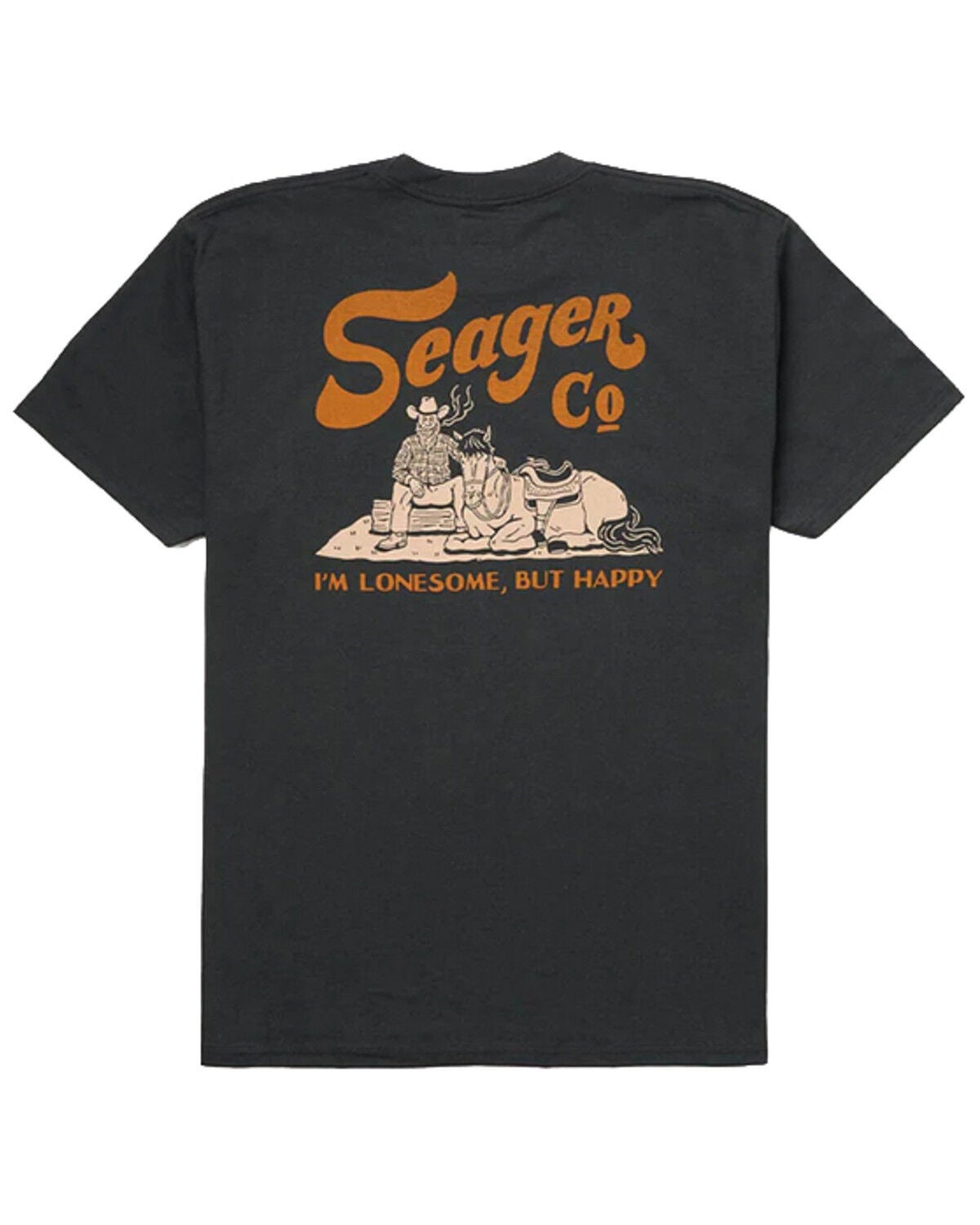 Men's Seager Lonesome Short Sleeve Graphic T-Shirt