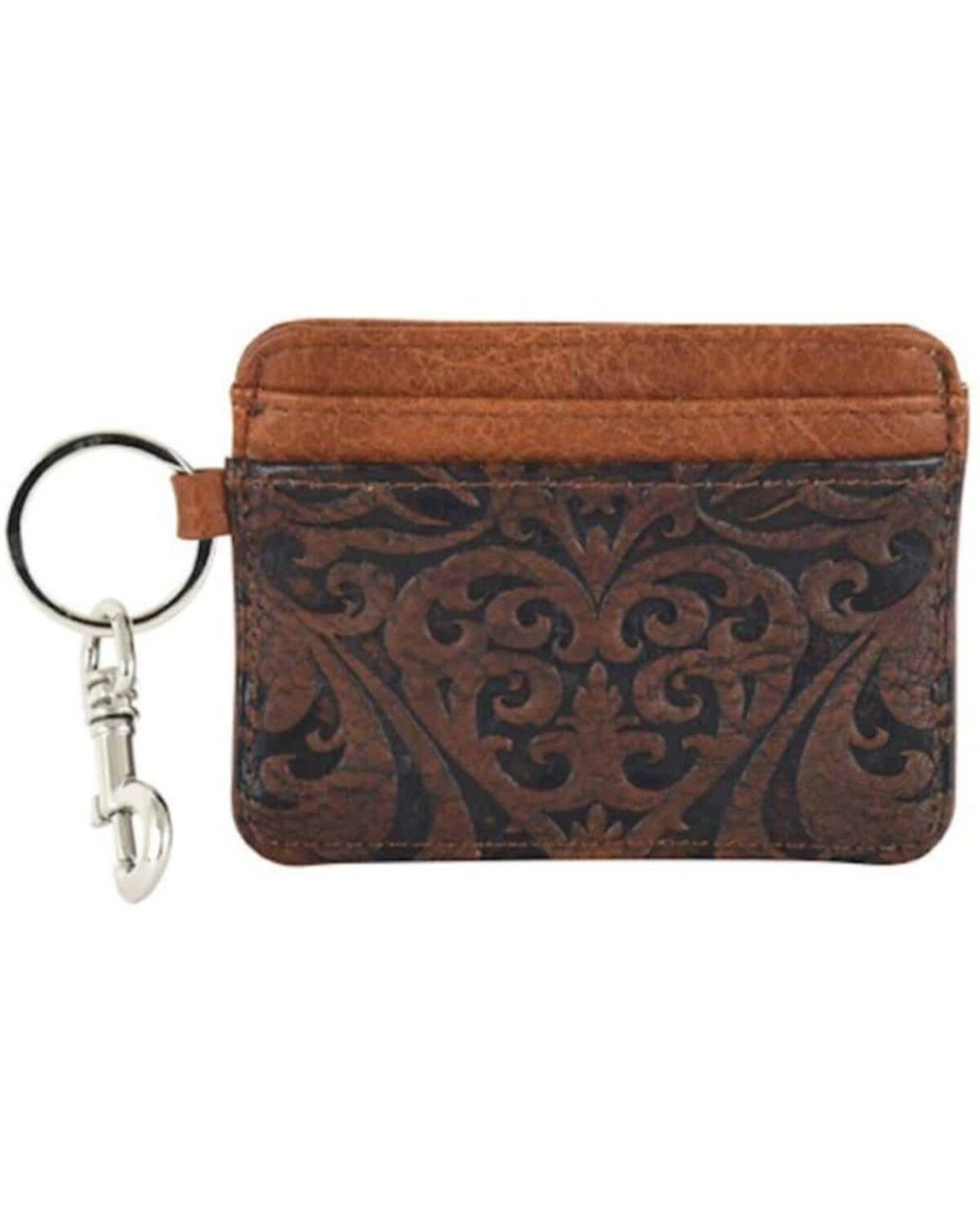 Women's Catchfly Small Embossed Card Wallet