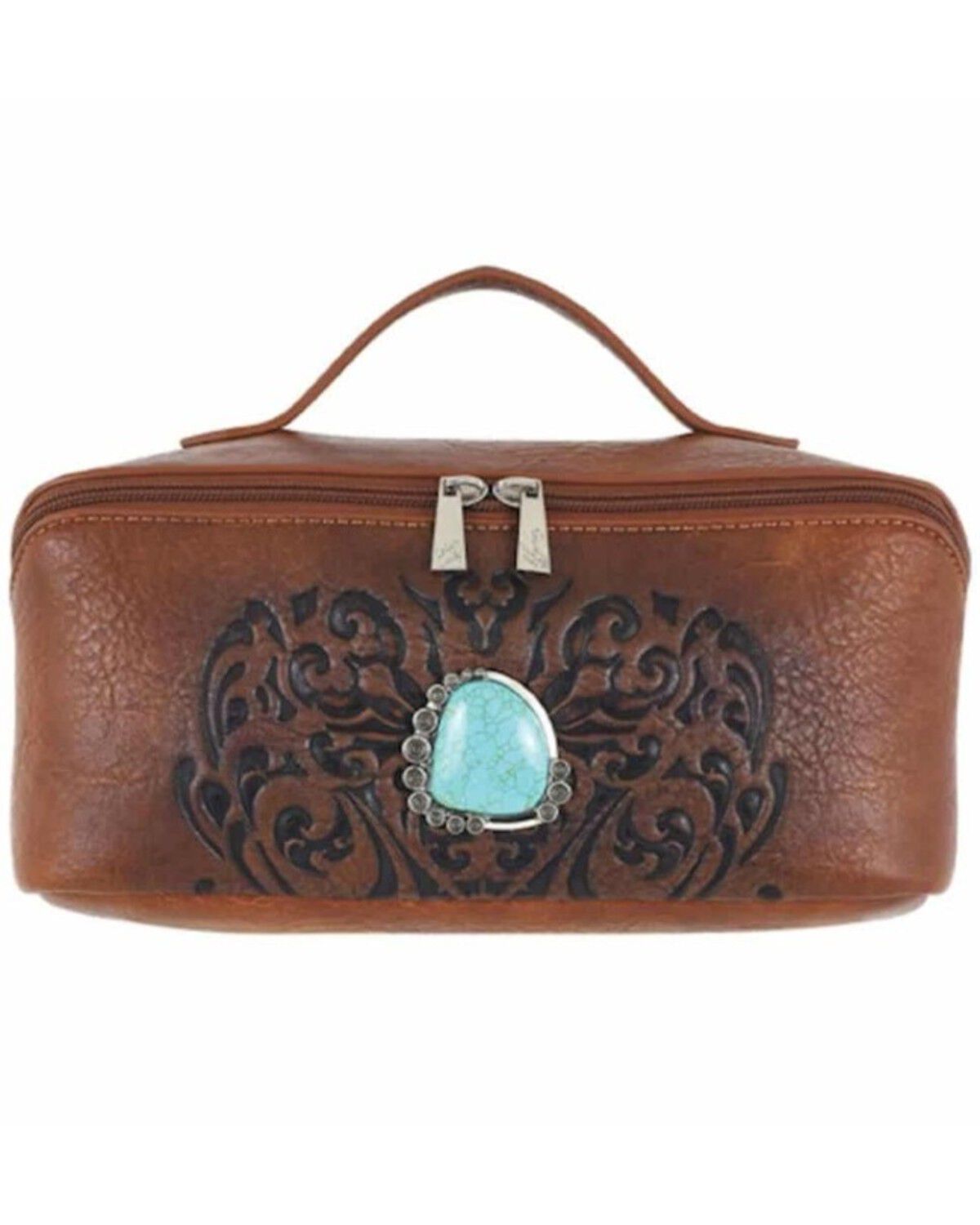 Women's Catchfly Embossed Cosmetic Case