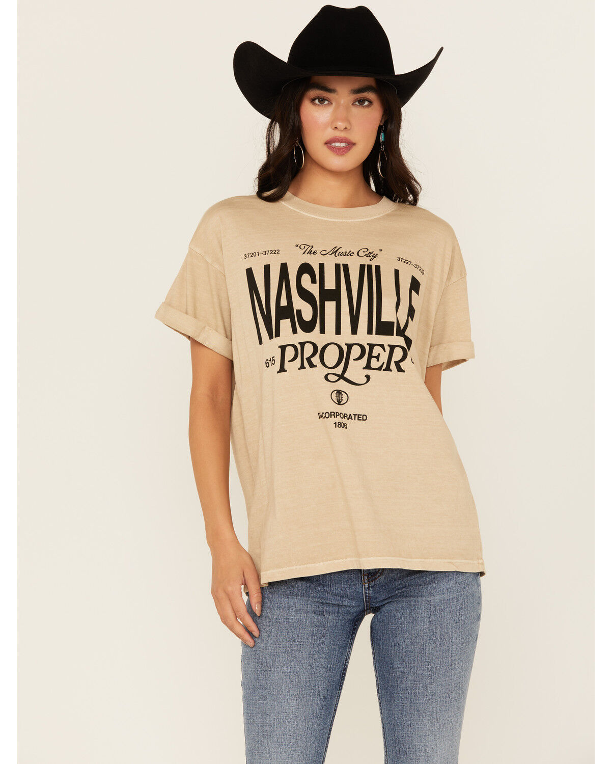 Women's Girl Dangerous Nashville Short Sleeve Graphic Tee