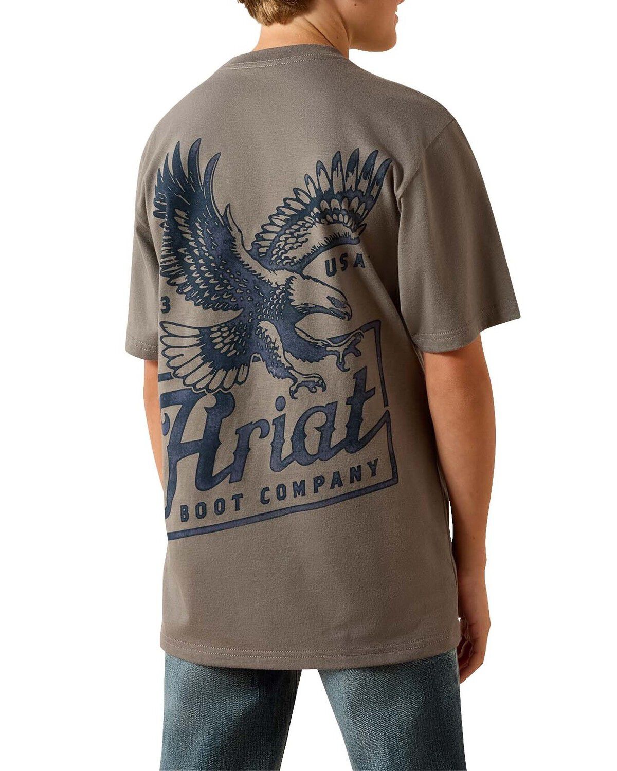 Boys' Ariat Patriot Short Sleeve Graphic T-Shirt