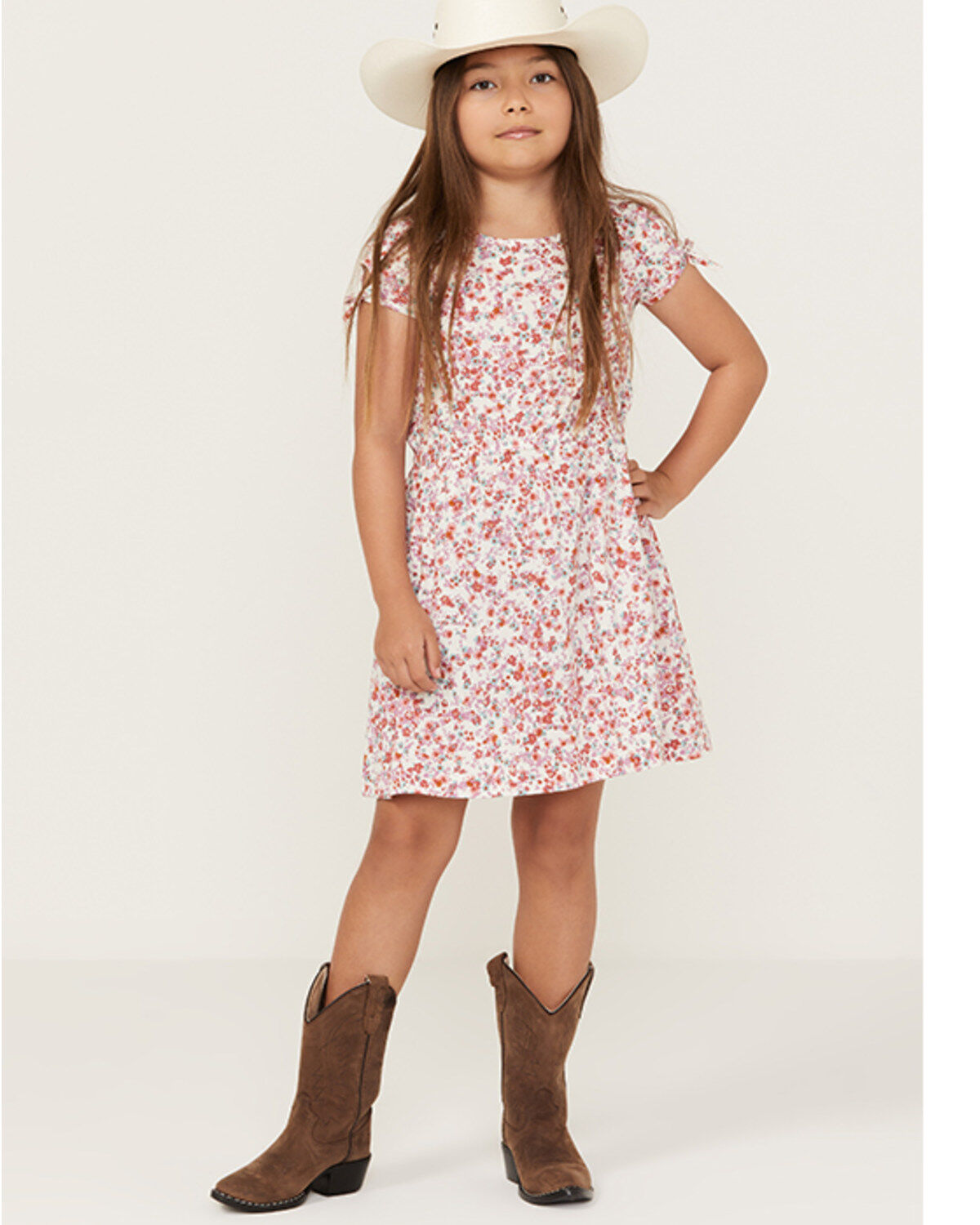 Girls' Shyanne Ditsy Printed Mini Dress