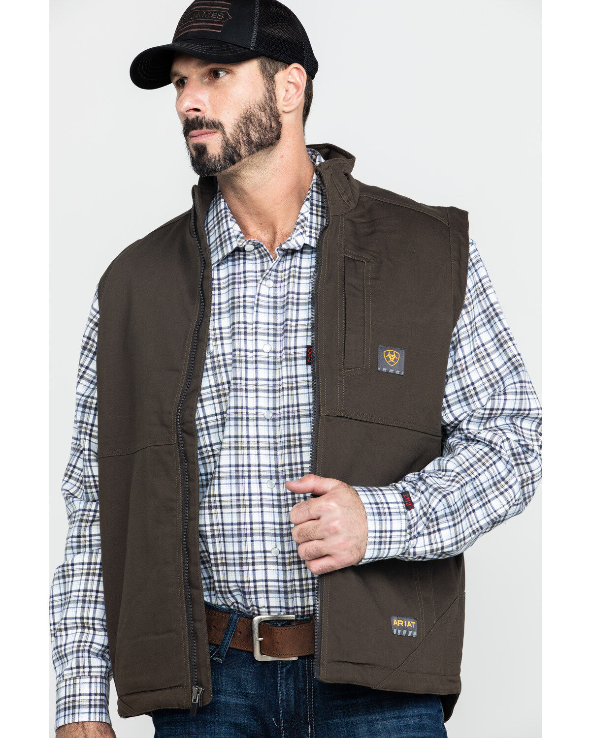 Men's Ariat Wren Rebar Duracanvas Work Vest
