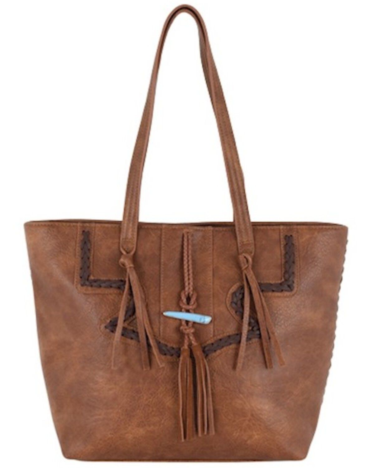 Women's Justin Braided Yoke Tote