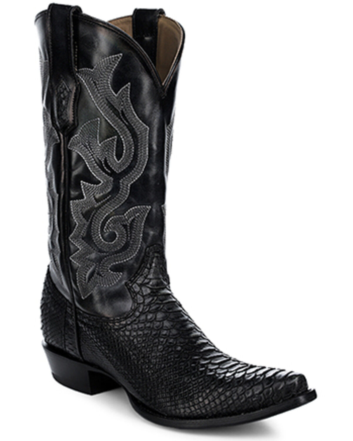 Men's Corral Exotic Python Western Boots - Snip Toe