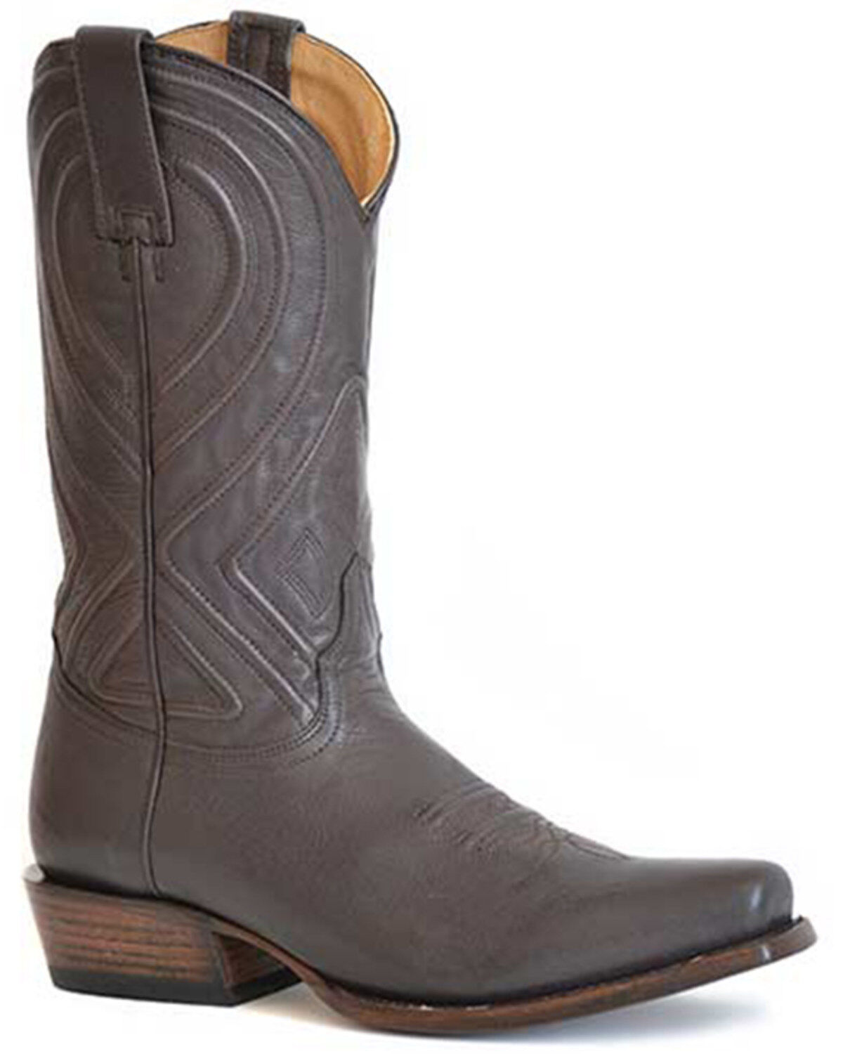 Men's Stetson Mossman Western Boots - Snip Toe