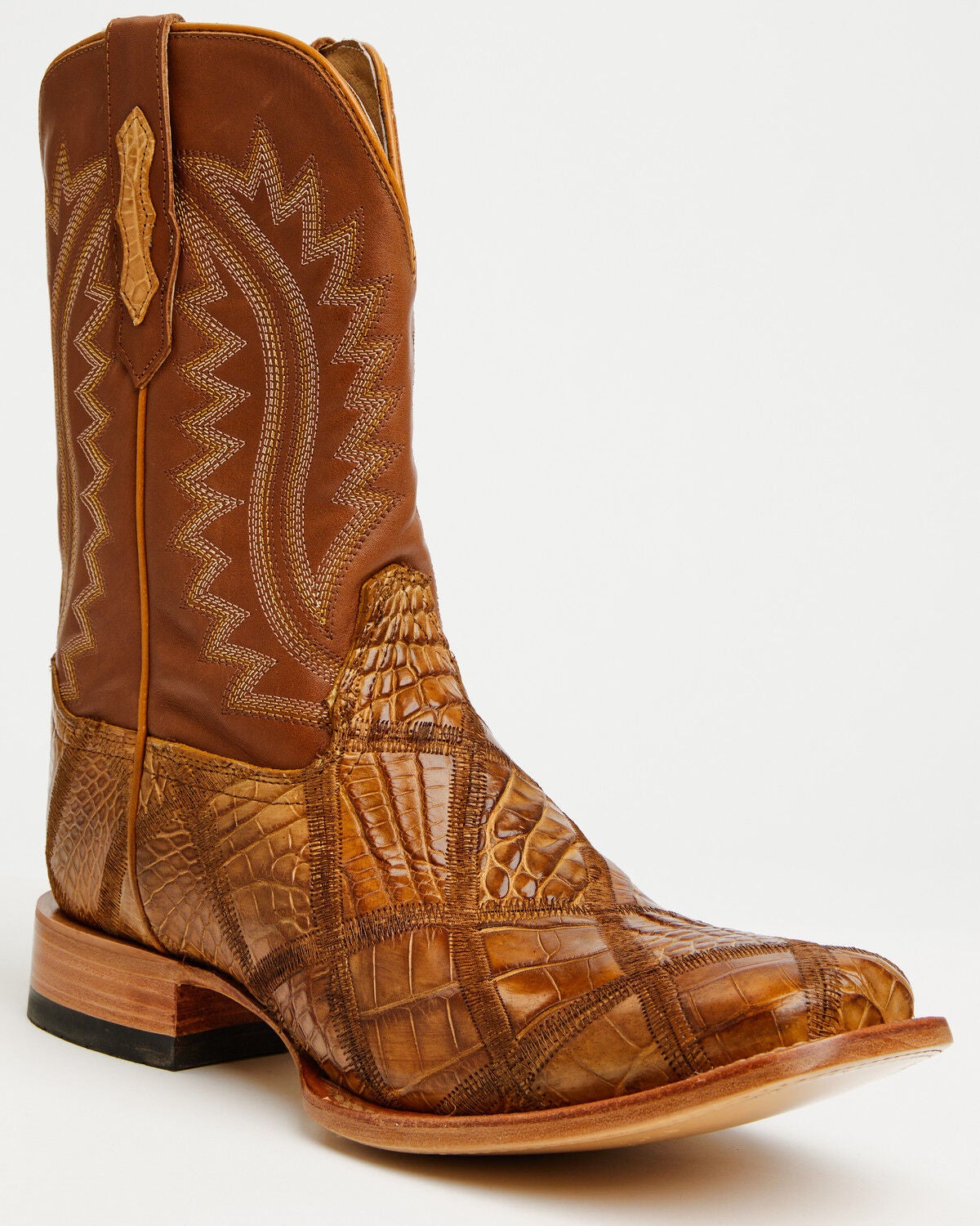 Men's Cody James Exotic American Alligator Western Boots - Broad Squar