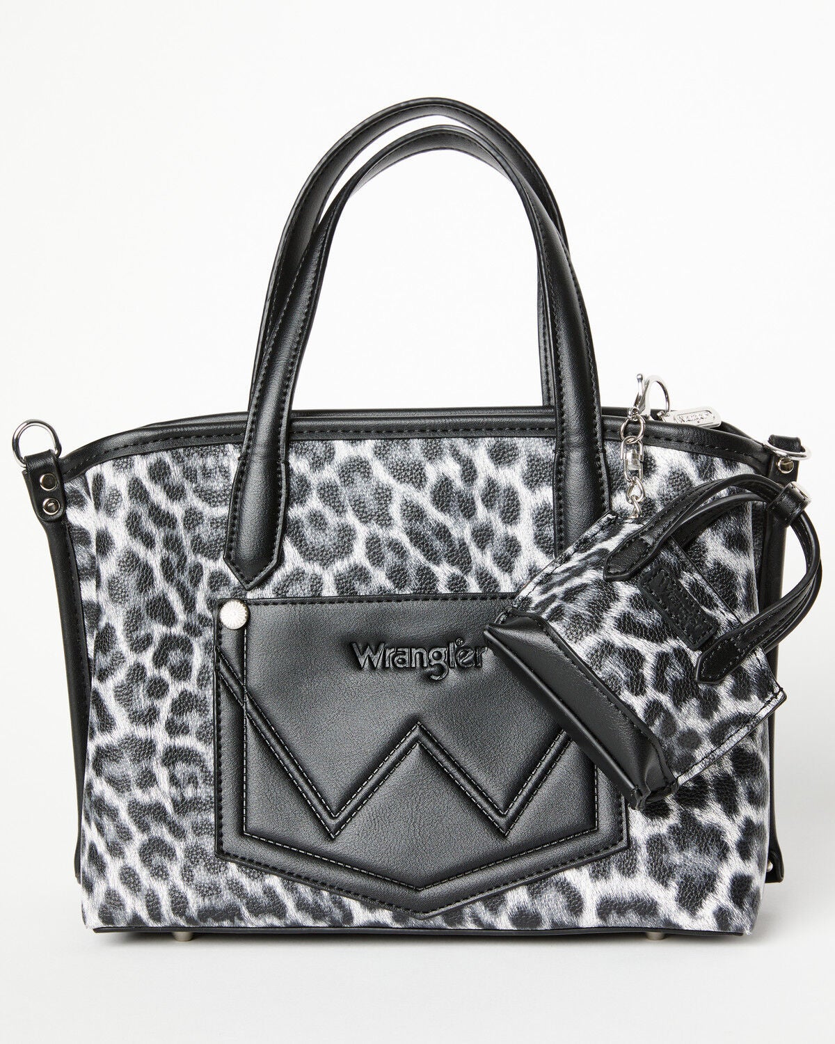 Wrangler X Boot Barn Leopard Print Mini Handbag Charm