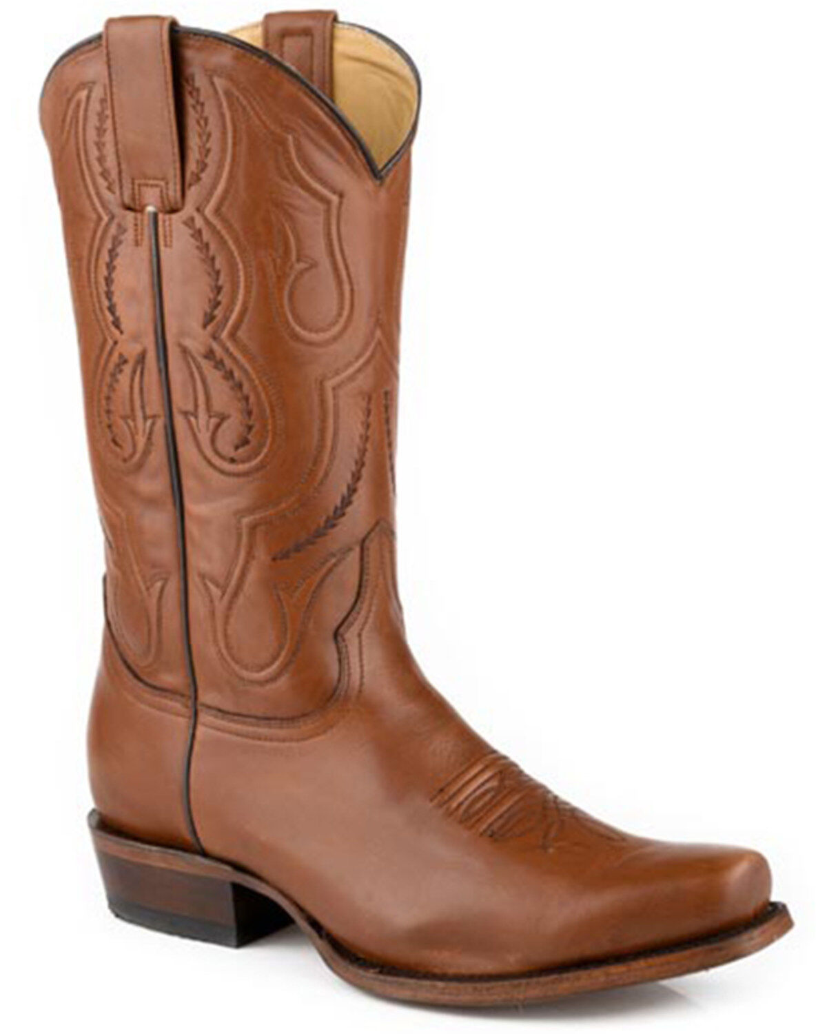 Men's Stetson Carlisle Western Boots - Snip Toe