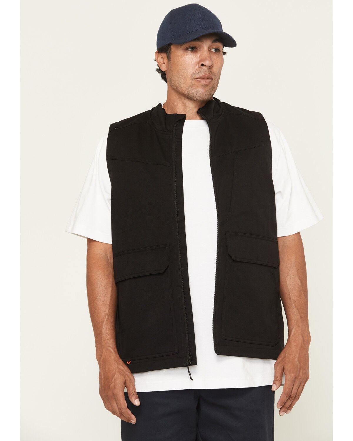 Men's Hawx Burr Solid Zip-Up Stretch Vest