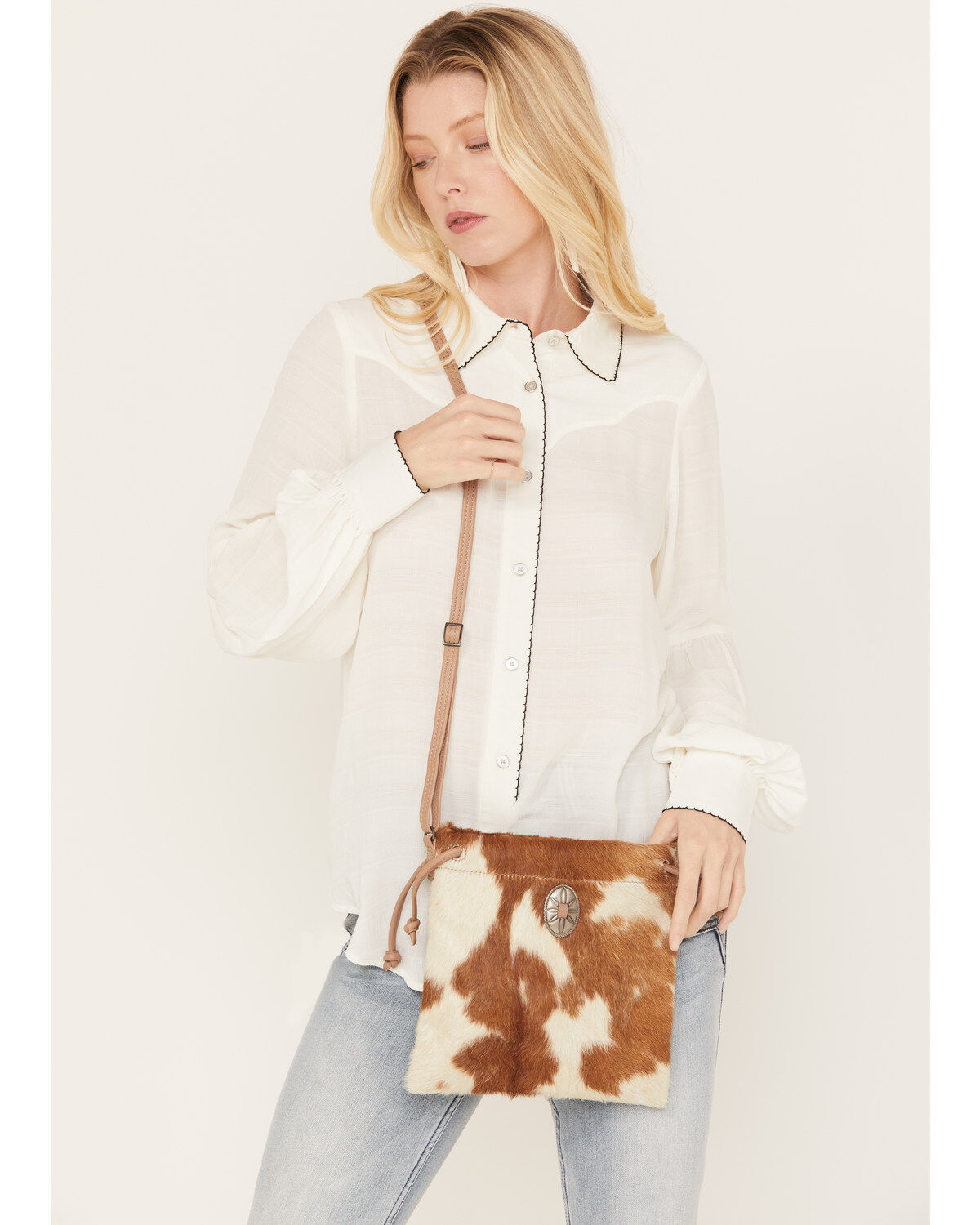 Women's Idyllwind Canyon Ridge Hair-On Cowhide Crossbody Bag