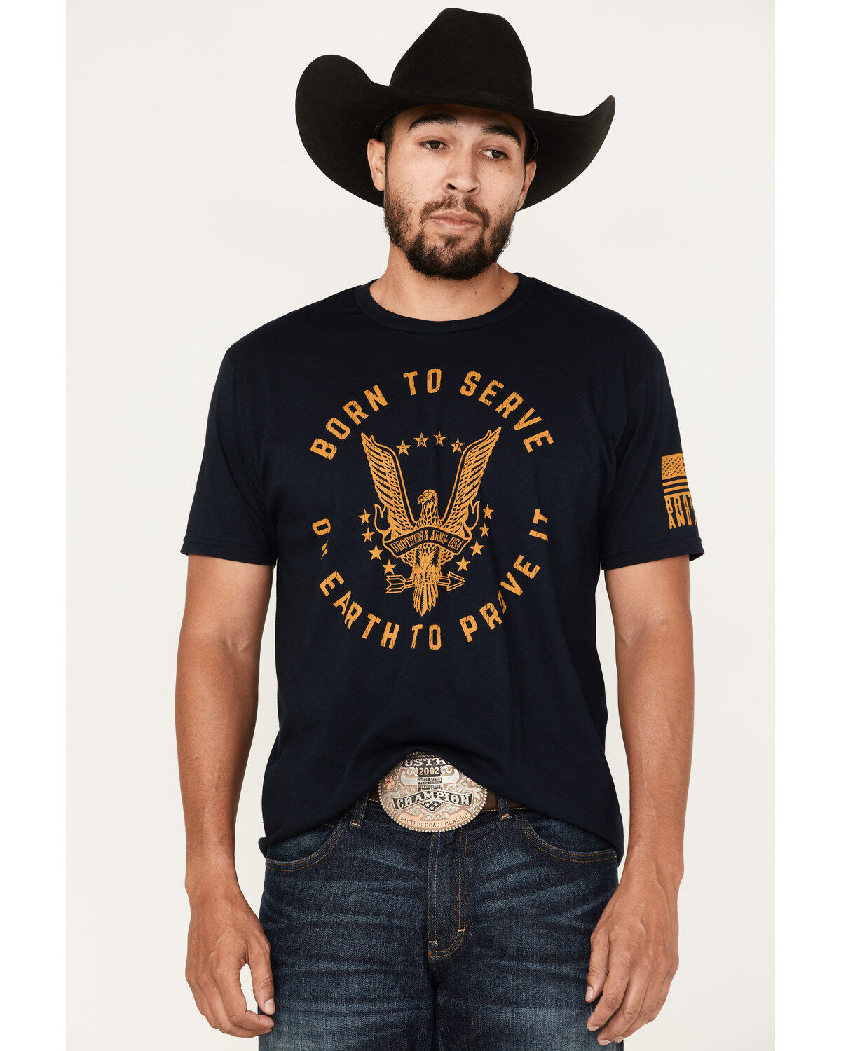 Men's Brothers & Arms Born To Serve Graphic T-Shirt
