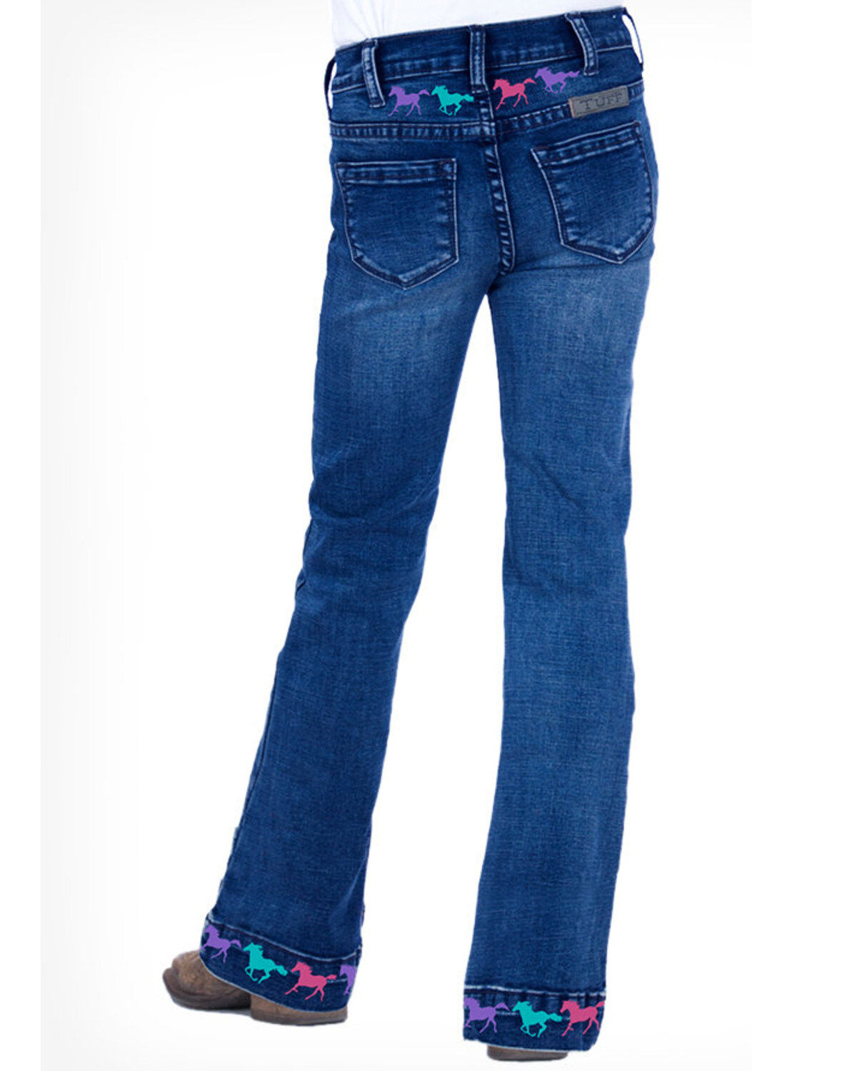 Girls' Cowgirl Tuff Ride Fast Trouser