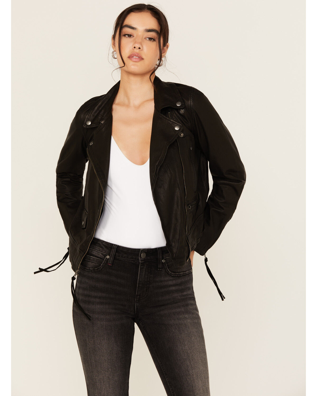 Women's Idyllwind Ashton Leather Moto Jacket