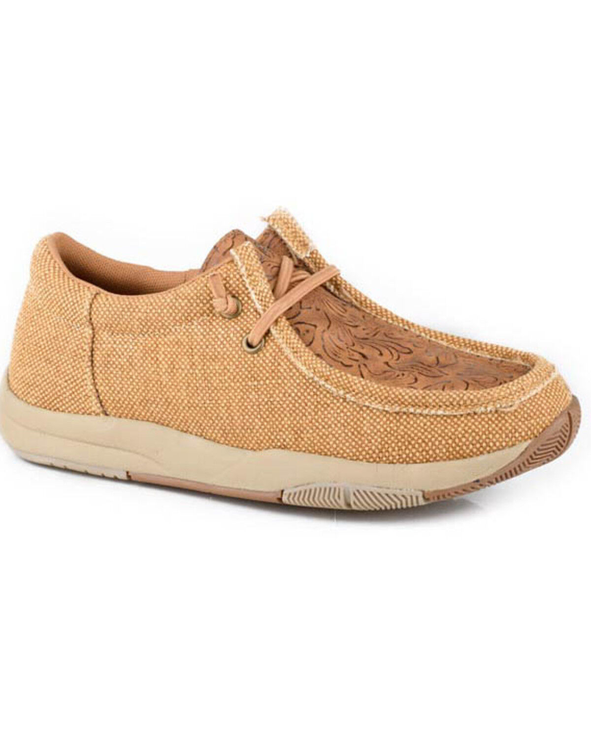 Men's Roper Clearcut Low Embossed Casual Shoes - Moc Toe
