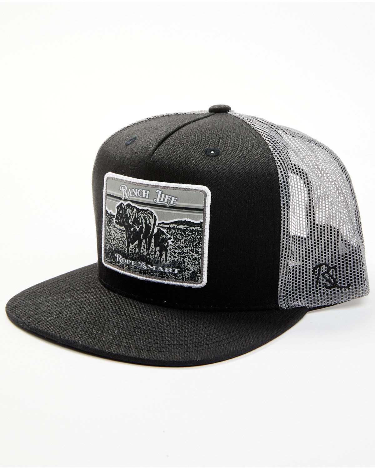 Men's RopeSmart Monochrome Ranch Life Trucker Cap