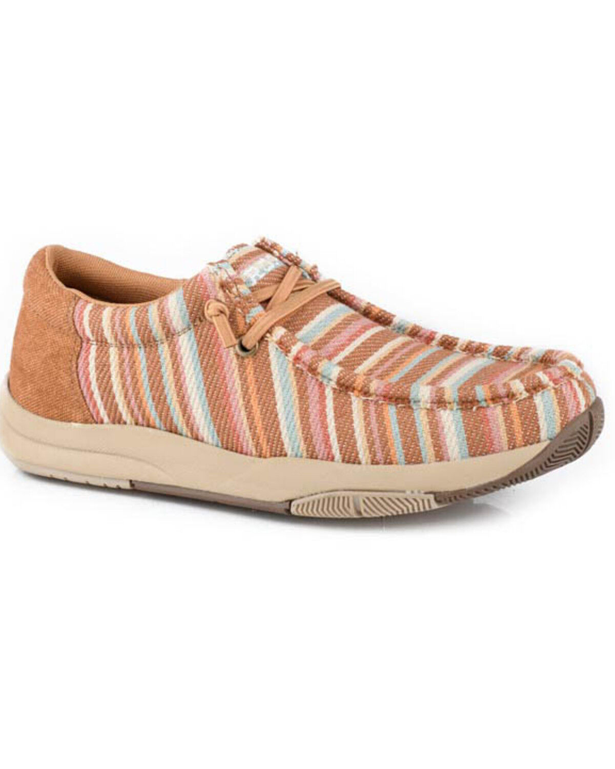 Women's Roper Clearcut Striper Low Casual Shoes - Moc Toe