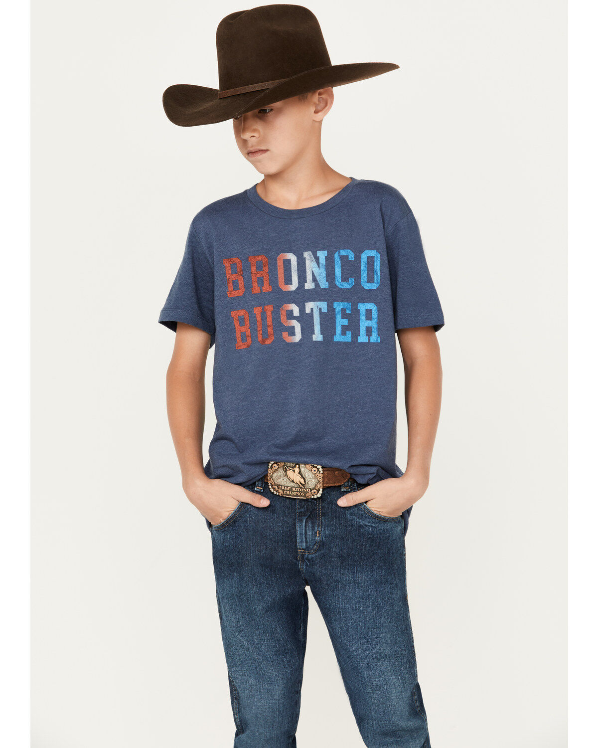 Boys' Cody James Bronco Buster Short Sleeve Graphic T-Shirt